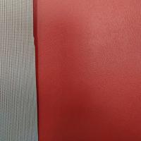 Кожзам, 35х24см (толщина 0.8мм), красный, лист, 1 шт.