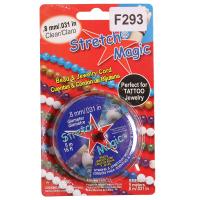 Нить - резинка для браслетов Stretch Magic, 0.8мм, прозрачная, катушка, 5 метров
