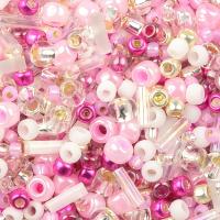 Бисер TOHO Mix, цвет #3214 (Розово-малиновый), 10 грамм