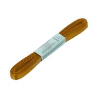 Лента атласная, Gaммa, 6мм, светлая охра №121, моток, 5 метров