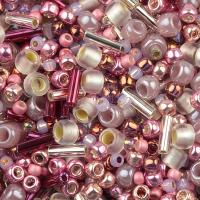 Бисер TOHO Mix, цвет #3215 (Пыльно-розовый), 10 грамм