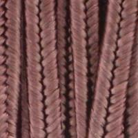 Сутаж, 2.5х1мм, вискоза, цвет коричневый, 5 метров