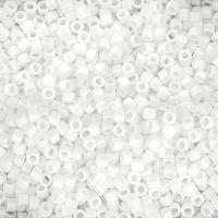Бисер TOHO цилиндрический, размер 11/0, цвет #41 (Непрозрачный, белый), 10 грамм