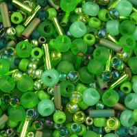 Бисер TOHO Mix, цвет #3221 (Зеленый), 10 грамм