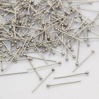 Пины с шариком, 30-35х0.7мм, базовый материал - нержавеющая сталь, без покрытия, 2 грамма