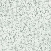 Бисер TOHO цилиндрический, размер 11/0, цвет #41F (Непрозрачный матовый, белый), 10 грамм