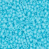 Бисер TOHO цилиндрический, размер 11/0, цвет #43 (Непрозрачный, голубая бирюза), 10 грамм