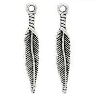 Подвеска, 29х5мм, перо, базовый материал - цинковый сплав, стиль тибетское серебро, 1 шт. УЦЕНКА Подвеска, 29х5мм, перо, базовый материал - цинковый сплав, стиль тибетское серебро, 1 шт. УЦЕНКА