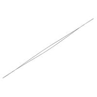 Игла бисерная, 116мм, Beadalon, гибкая, с большим ушком, нержавеющая сталь, 2 шт. Игла бисерная, 116мм, Beadalon, гибкая, с большим ушком, нержавеющая сталь, 2 шт.