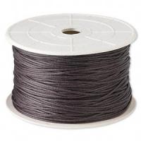 Шнур хлопковый вощеный, около 1мм, темно-коричневый, 5 метров Шнур хлопковый вощеный, около 1мм, темно-коричневый, 5 метров