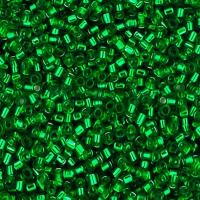 Бисер TOHO цилиндрический, размер 11/0, цвет #27 (Внутреннее серебрение, перидот), 10 грамм