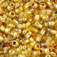 Бисер TOHO Mix, цвет #3206 (Золотой), 10 грамм