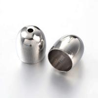 Цилиндр, 8х8мм (внутренний размер 7мм), гладкий, базовый материал - латунь, стального цвета, 1 шт.