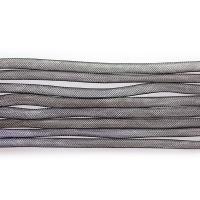 Бижутерная сетка-рукав, 8мм, черная, 10 метров