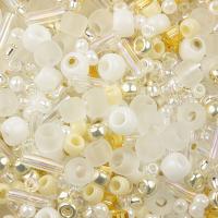 Бисер TOHO Mix, цвет #3212 (Бело-золотой), 10 грамм