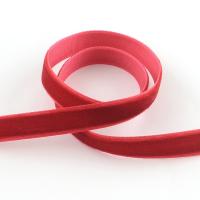 Лента бархатная, 10мм, красная, 5 метров Лента бархатная, 10мм, красная, 5 метров