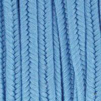 Сутаж, 2.5х1мм, полиэстер, сине-голубой, 5 метров
