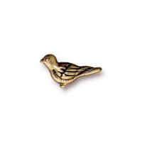 Бусина металлическая, 15х7мм, TierraCast, голубь, базовый материал - оловянный сплав, бронзовый с чернением, 1 шт. Бусина металлическая, 15х7мм, TierraCast, голубь, базовый материал - оловянный сплав, бронзовый с чернением, 1 шт.