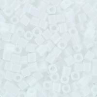 Бисер TOHO Cube, размер 1.5мм, цвет #41 (Непрозрачный, белый), 10 грамм
