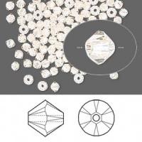 Бусина Swarovski, 3мм, Биконус (#5328), шелк (цвет 391), 10 шт.