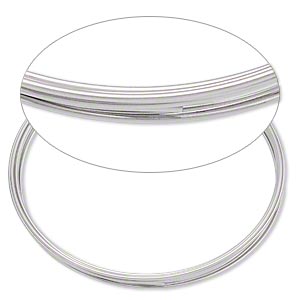 <p>Проволока с памятью для браслета, нержавеющая сталь, матовая. Толщина проволоки примерно 0.6-0.7 мм, диаметр около 5.71 см. Оттенок может отличаться от фотографии и в разных поставках. Цена за 5 витков.</p>