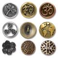 Пуговицы металлические