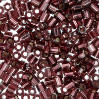 Бисер TOHO Hexagon, размер 11/0, цвет #26C (Внутреннее серебрение, аметист), 10 грамм