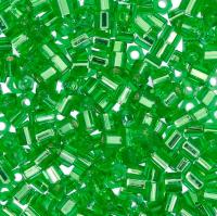 Бисер TOHO Hexagon, размер 11/0, цвет #27 (Внутреннее серебрение, перидот), 10 грамм