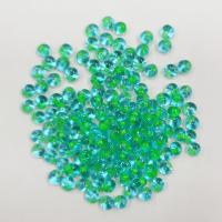 Бисер TOHO Magatama, размер 3мм, цвет #307 (Окрашенный изнутри, морская вода/желтый), 10 грамм