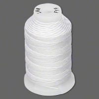 Нить шелковая, толщина FFF, белая, 5 метров