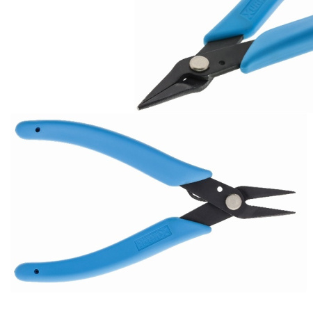 Инструмент тонкогубцы ювелирные, 140мм, Xuron, 1 шт.