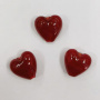 <p>Бусина-сердечко лэмпворк ручной работы красного цвета. Оттенок может отличаться от фотографии. В разных поставках цвет может варьироваться от оранжево-красного до бордового. Внутри - фольга. Бусины могут немного отличаться по форме и размеру. Отверстие может быть сделано не очень аккуратно; на бусинах могут быть небольшие неровности. Цена за 5 шт.</p>