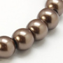 <p>
Стеклянные бусины с покрытием под жемчуг коричневого цвета. Бусины могут немного отличаться по форме и размеру, быть слегка приплюснутыми у отверстия. Оттенок может немного отличаться от представленного на фото. Цена за низку 80 см, около 70 шт.
</p>