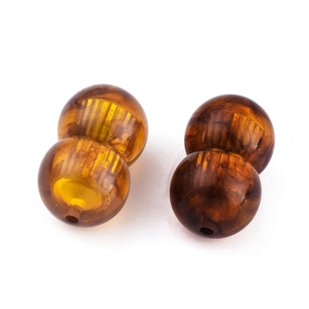 <p>Пластиковая закручивающаяся застежка темно-янтарного цвета с разводами, внутри металлическая вставка из латуни. Цвет варьируется от тёмно-медового до коричневого. Оттенок может отличаться от фотографии и в разных поставках. Застежка состоит из двух концевиков - один с внутренней резьбой, второй - с внешней. Внутри пластика возможны пузырьки воздуха. Цена за 1 замочек.</p>