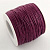Шнур хлопковый вощеный, около 1мм, пурпурный, 91 метр, катушка Шнур хлопковый вощеный, около 1мм, пурпурный, 91 метр, катушка