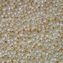 <p>
Японский бисер TOHO Round (круглый Тохо), размер 11/0 (2.2 мм). Жемчужный кремово-белый (Opaque-Lustered Navajo White). Цена за 10 грамм. Среднее количество бисерин в 1 грамме Toho 11/0 от 70 до 120 штук, может сильно варьироваться в зависимости от вида бисера.
</p>