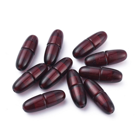 Застежка-концевик, 20х7мм, закручивающаяся, овальная, базовый материал - пластик с металлической вставкой, гранатового цвета, 1 шт. Застежка-концевик, 20х7мм, закручивающаяся, овальная, базовый материал - пластик с металлической вставкой, гранатового цвета, 1 шт.