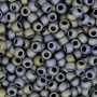 <p>Японский бисер TOHO Round (круглый Тохо), размер 8/0 (3 мм). Непрозрачный матовый серый бисер с бронзовым отливом (Matte-Color Iris Gray). Оттенок может отличаться от фотографии. Цена за 10 грамм (около 430 бисеринок).</p>