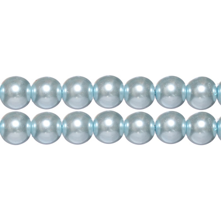 <p>
Стеклянные бусины с покрытием под жемчуг светлого серо-голубого цвета. Бусины могут немного отличаться по форме и размеру, быть слегка приплюснутыми у отверстия. Оттенок может немного отличаться от представленного на фото. Цена за низку 80 см, около 70 шт.
</p>