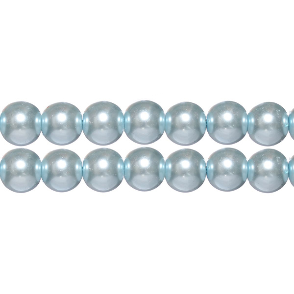 <p>
Стеклянные бусины с покрытием под жемчуг светлого серо-голубого цвета. Бусины могут немного отличаться по форме и размеру, быть слегка приплюснутыми у отверстия. Оттенок может немного отличаться от представленного на фото. Цена за низку 80 см, около 70 шт.
</p>