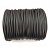 Шнур резиновый полый, около 2мм, черный, матовый, 10 метров Шнур резиновый полый, около 2мм, черный, матовый, 10 метров