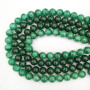 <p>Круглые каменные бусины из натурального заирского малахита. Могут попадаться бусины с небольшими щербинками. Бусины могут немного отличаться по форме, размеру и оттенку. В низке около 10 бусин. Цена за низку.</p><p>ВНИМАНИЕ: разные низки могут отличаться по цвету, есть светлые и темные (см. фото).</p>