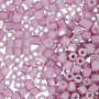 <p>Японский бисер TOHO Hexagon (шестигранный Тохо), размер 11/0 (2.2 мм). Жемчужный бледно-лиловый (Opaque-Lustered Pale Mauve). Оттенок может отличаться от фотографии. Цена за 10 грамм. Среднее количество бисерин в 1 грамме Toho шестиугольном 11/0 от 80 до 90 штук, может сильно варьироваться в зависимости от вида бисера.</p>