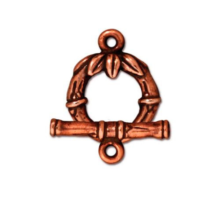 Застежка, 18х14мм, TierraCast, тогл, Бамбук, базовый материал - оловянный сплав, медный, 1 шт. Застежка, 18х14мм, TierraCast, тогл, Бамбук, базовый материал - оловянный сплав, медный, 1 шт.