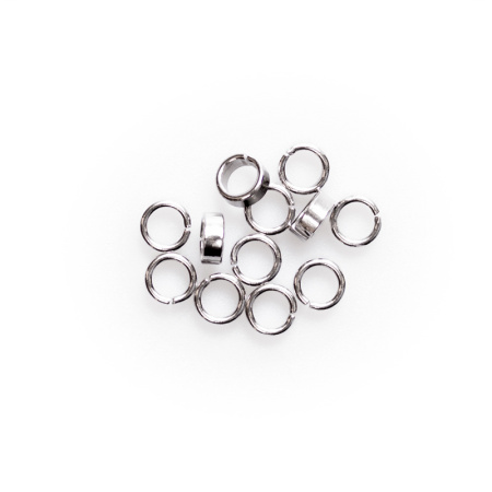 Соединительное колечко, 7мм (толщина 3.0мм, внутренний размер 5мм), базовый материал - нержавеющая сталь, без покрытия, 5 грамм