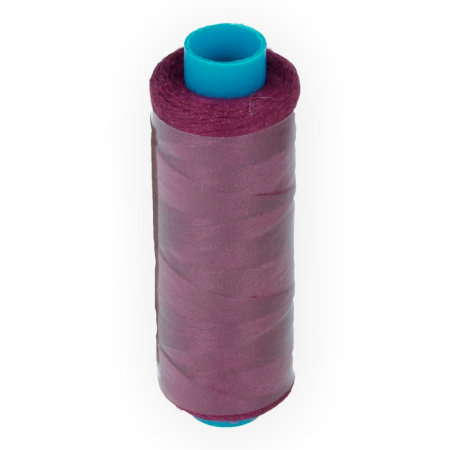 Нить полиэстеровая, Gamma, толщина 40/2, цвет №125 (винный), катушка, 183 метра