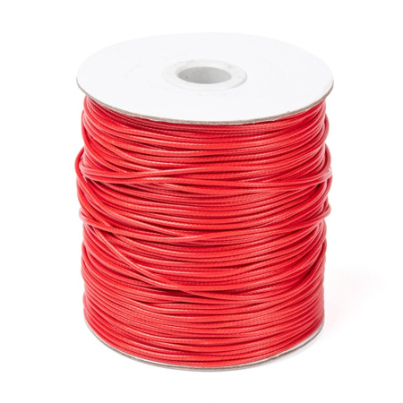 <p>Плетеный синтетический шнур, цвет красный. Оттенок может отличаться от фотографии и в разных поставках. Размер шнура может немного отличаться от заявленного. К этому шнуру лучше брать концевики с внутренним диаметром 1.8-2 мм: в меньший концевик шнур может быть сложно вставить из-за распушенного кончика. По возможности, продается цельным куском, однако, может поставляться несколькими отрезами. Цена за 10 метров.</p>