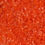 <p>Японский бисер TOHO Treasure (цилиндрический Тохо), размер 11/0 (около 1.6 мм). Жемчужный оранжевый (Opaque-Lustered Pumpkin). Цена за 10 грамм (около 2 000 бисеринок).</p>