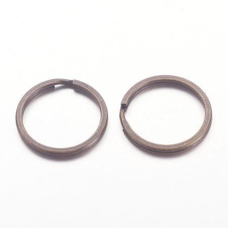 Основа под брелок, 25х2.3мм, кольцо двойное, базовый материал - железо, медного цвета, 1 шт. Основа под брелок, 25х2.3мм, кольцо двойное, базовый материал - железо, медного цвета, 1 шт.