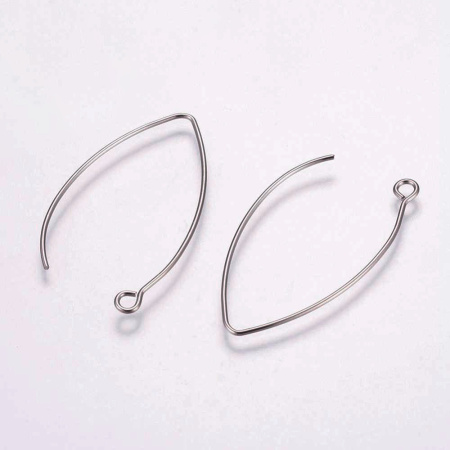 Швензы открытые, 41мм, удлиненные, базовый материал - нержавеющая сталь, без покрытия, пара